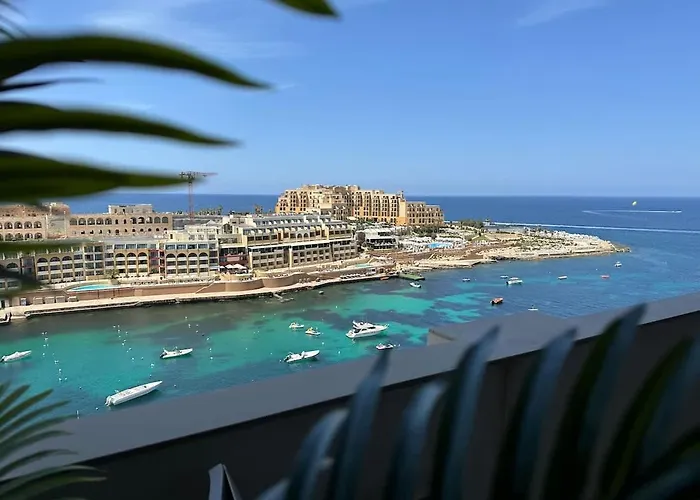 アパート Paceville Sandy With Jacuzzi & Free Parking *